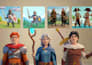 create 3d low poly character modeling, rigging, and animation for game assets